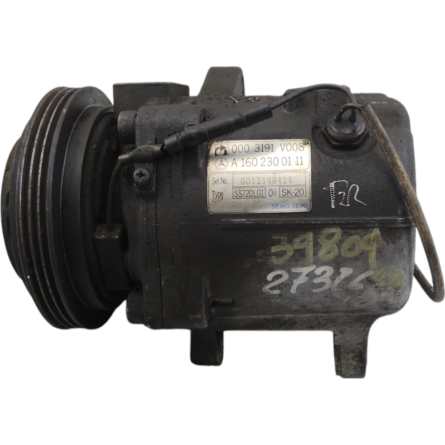 Compressore Aria Condizionata SMART 450 Benzina Diesel