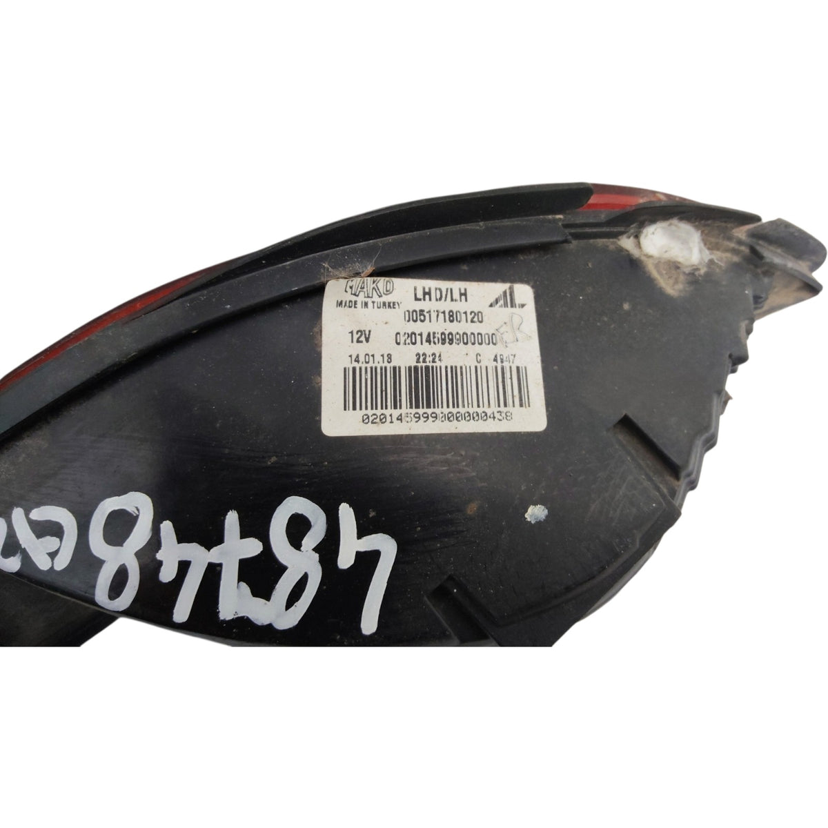 Fanale Retronebbia Posteriore Sinistro LANCIA YPSILON 3 Serie 312