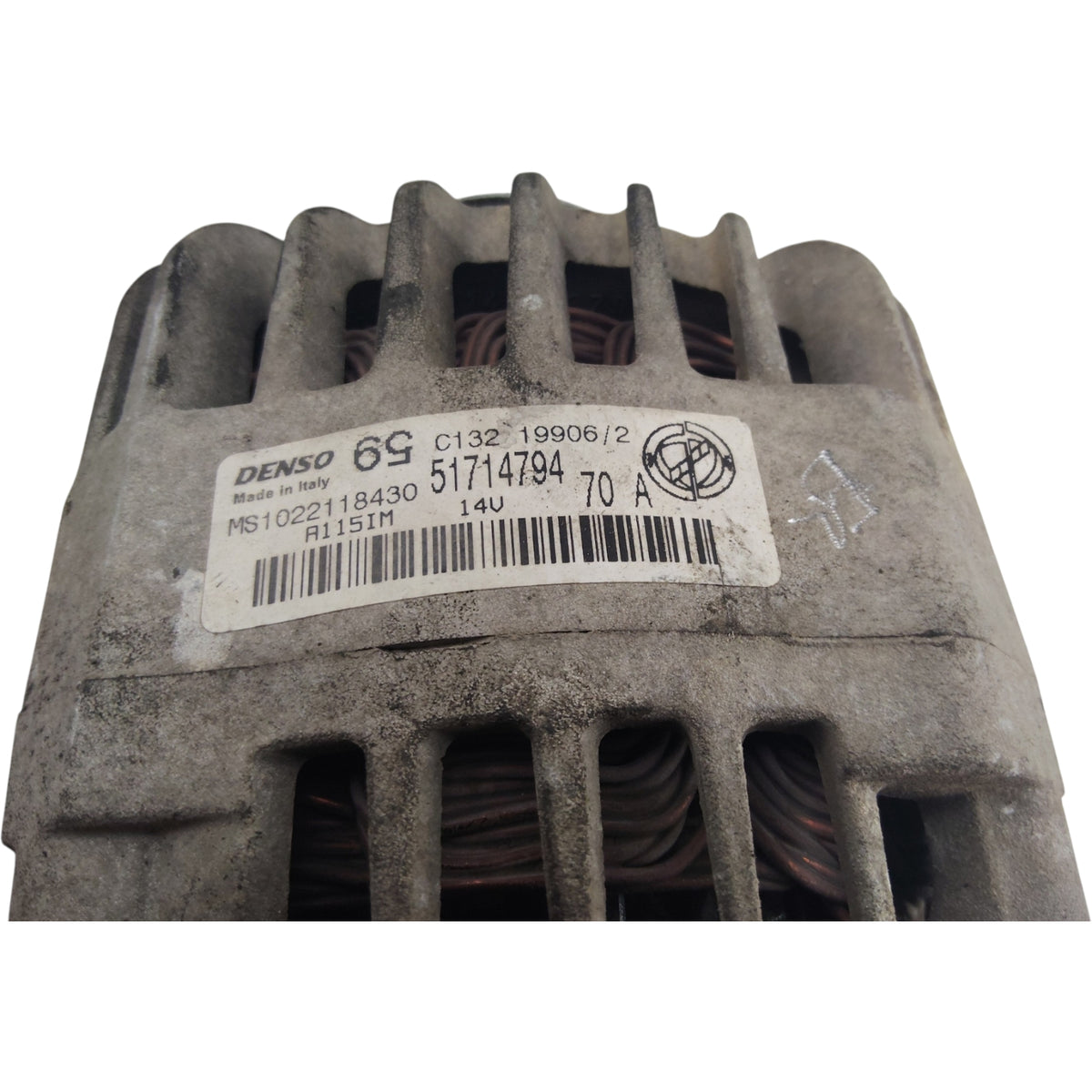 Alternatore FIAT GRANDE PUNTO/500 2 Serie/FIORINO 3 Serie Benzina GPL