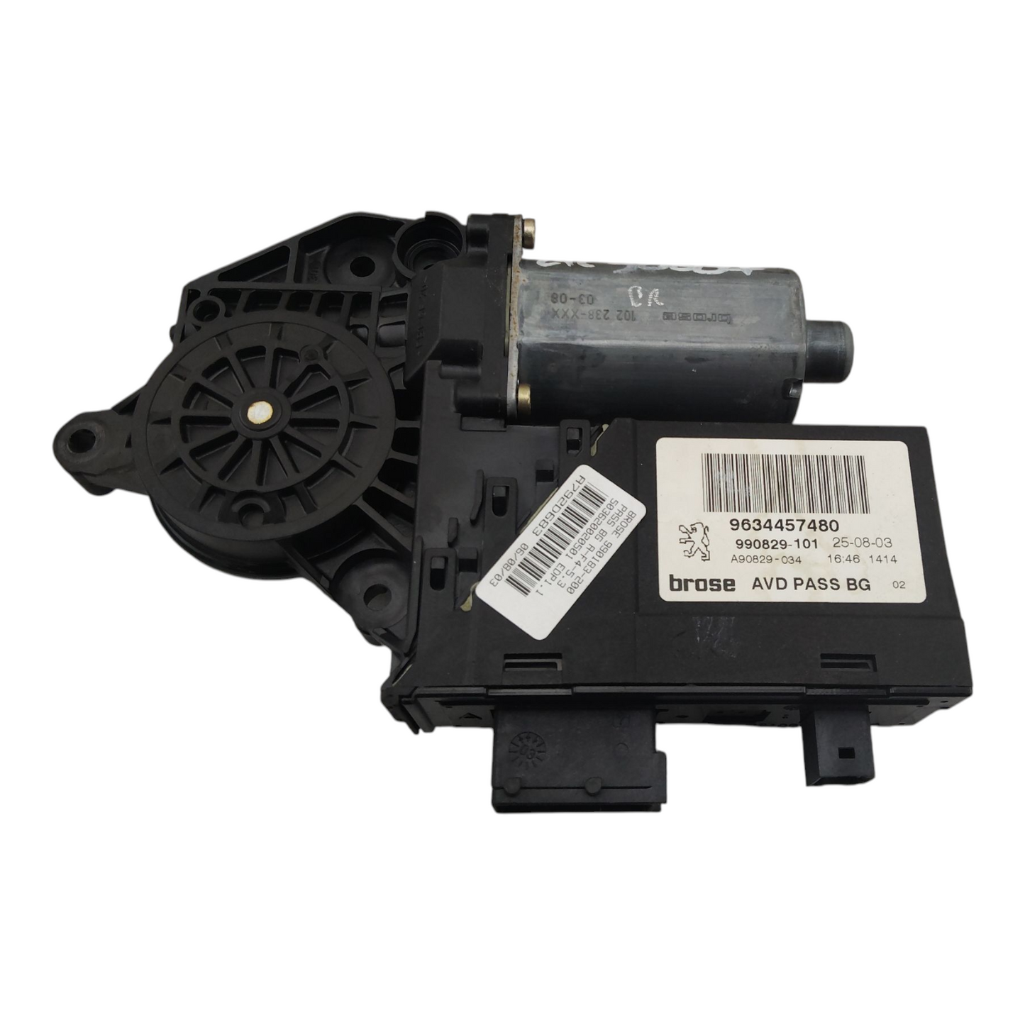 Motorino Alzacristallo Porta Anteriore Destro PEUGEOT 307 1 2 Serie