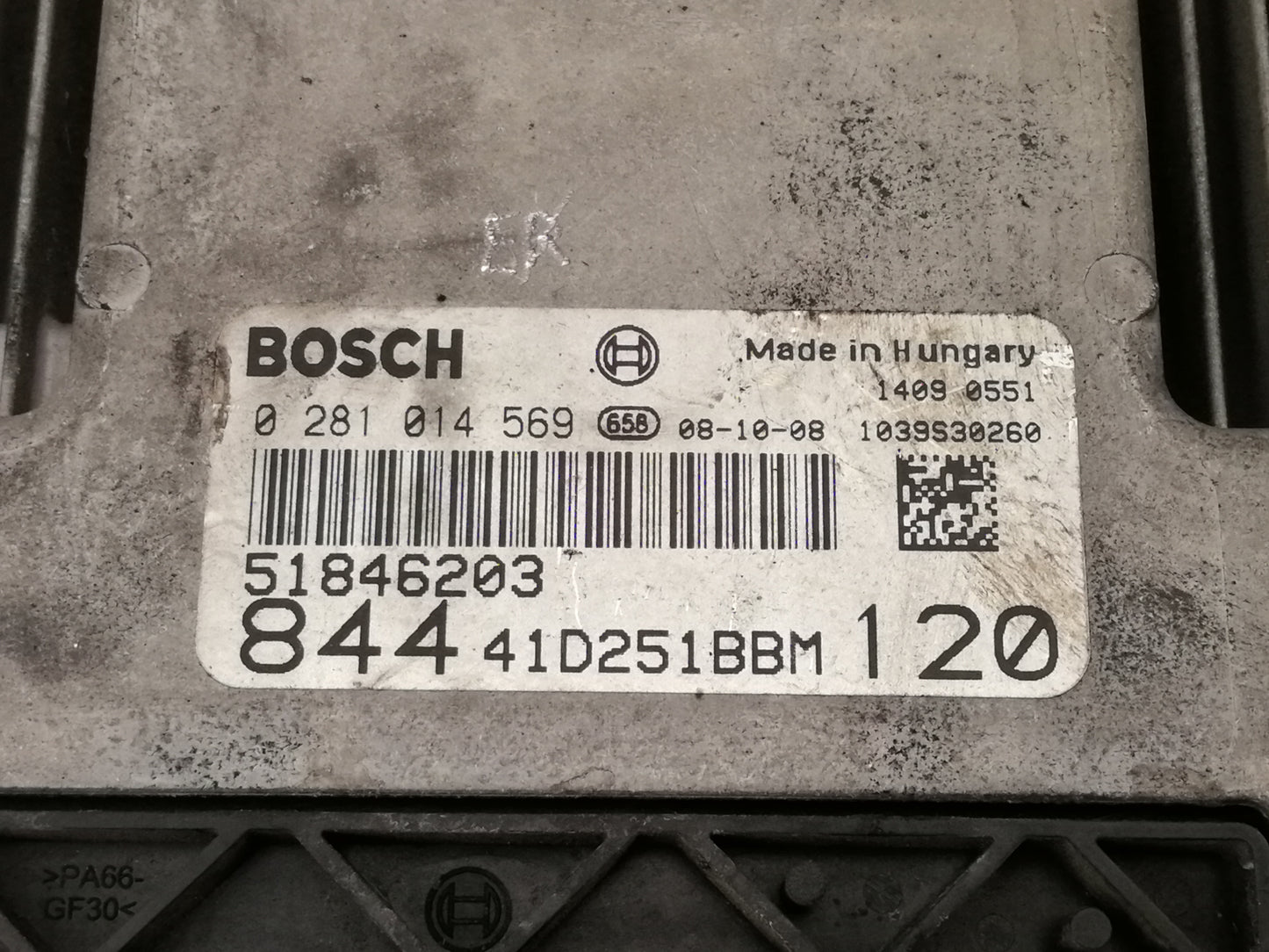 Centralina Iniezione LANCIA DELTA 3 Serie 1.6 Diesel 88/85 kW