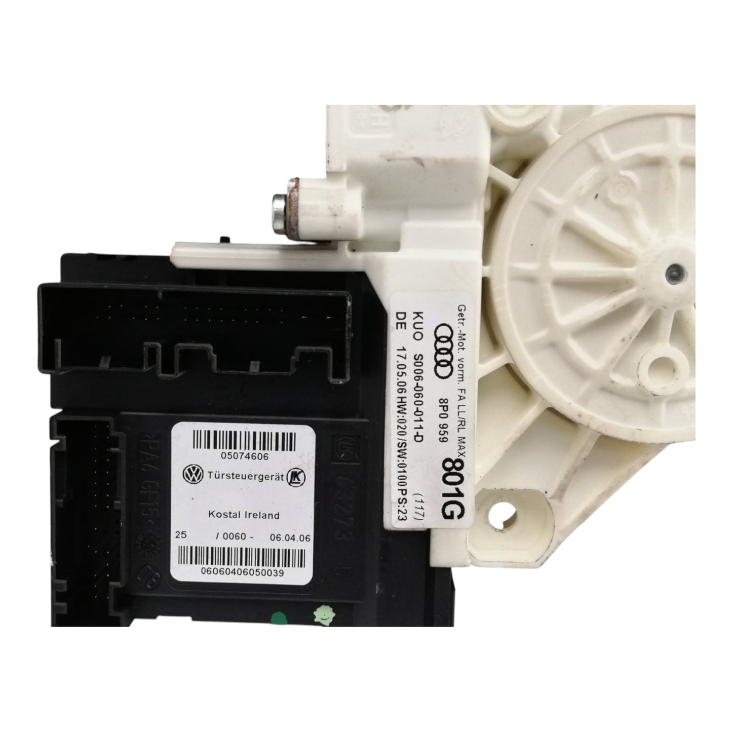 Motorino Alzacristallo Porta Anteriore Sinistro AUDI A3 8PA 8P1