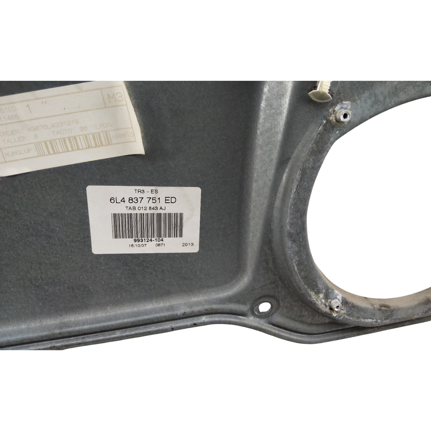 Alzacristallo Alzavetro Anteriore Sinistro SEAT IBIZA 4 Serie 6L1 5 Porte