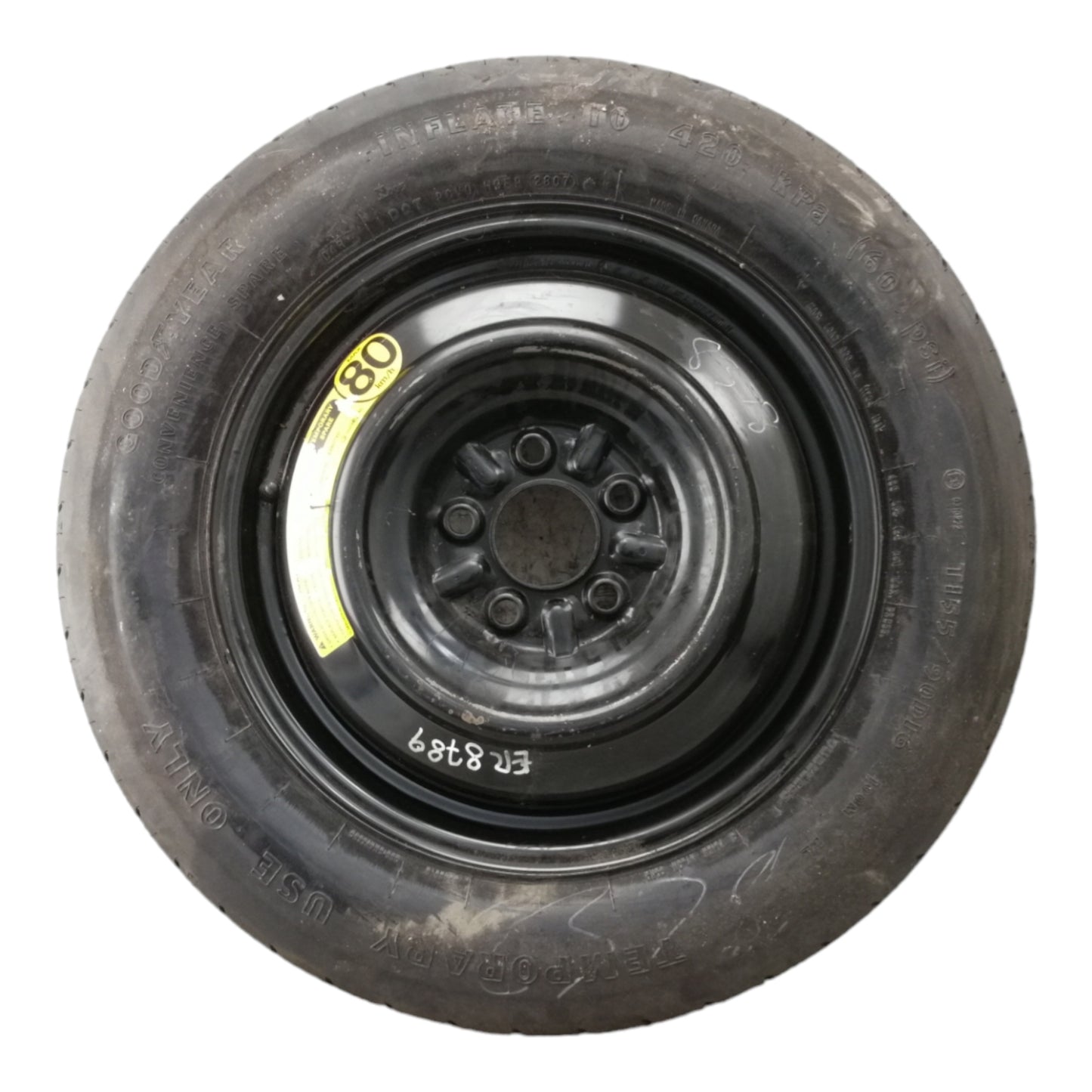 Ruota Ruotino Di Scorta DODGE CALIBER T155/90 Raggio 16