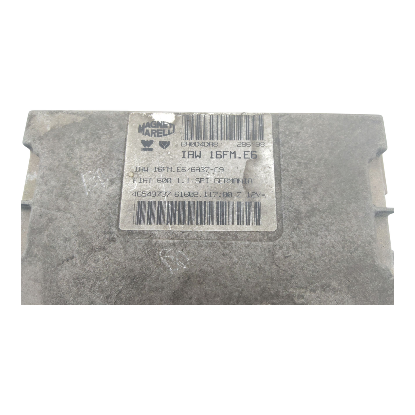 Centralina Iniezione FIAT SEICENTO 1.1 Benzina Motore 176B2000