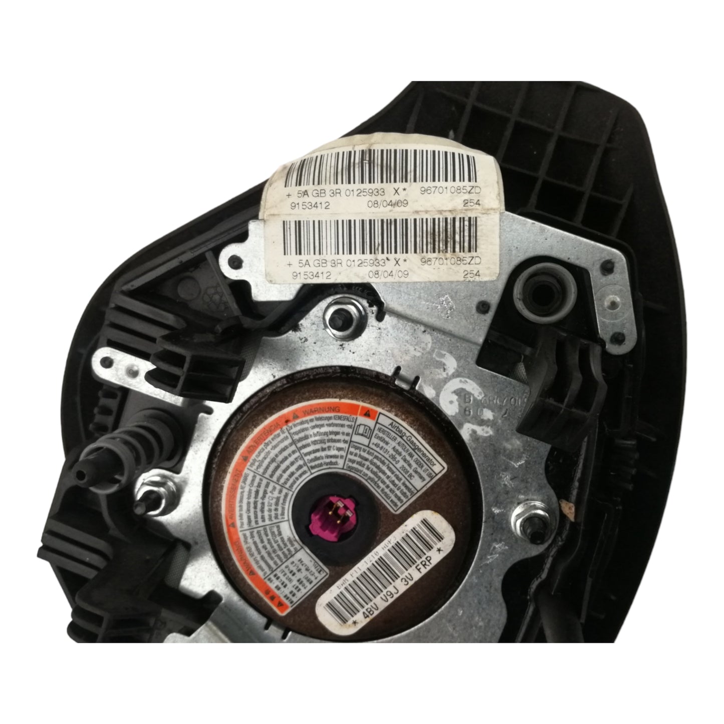 Airbag Lato Guida PEUGEOT 207 Berlina CC SW Benzina Diesel