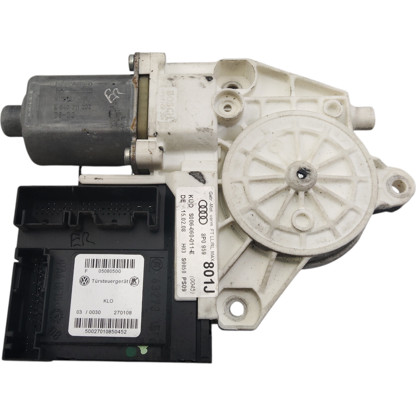 Motorino Alzacristallo Porta Anteriore Sinistro AUDI A3 8P1 8PA