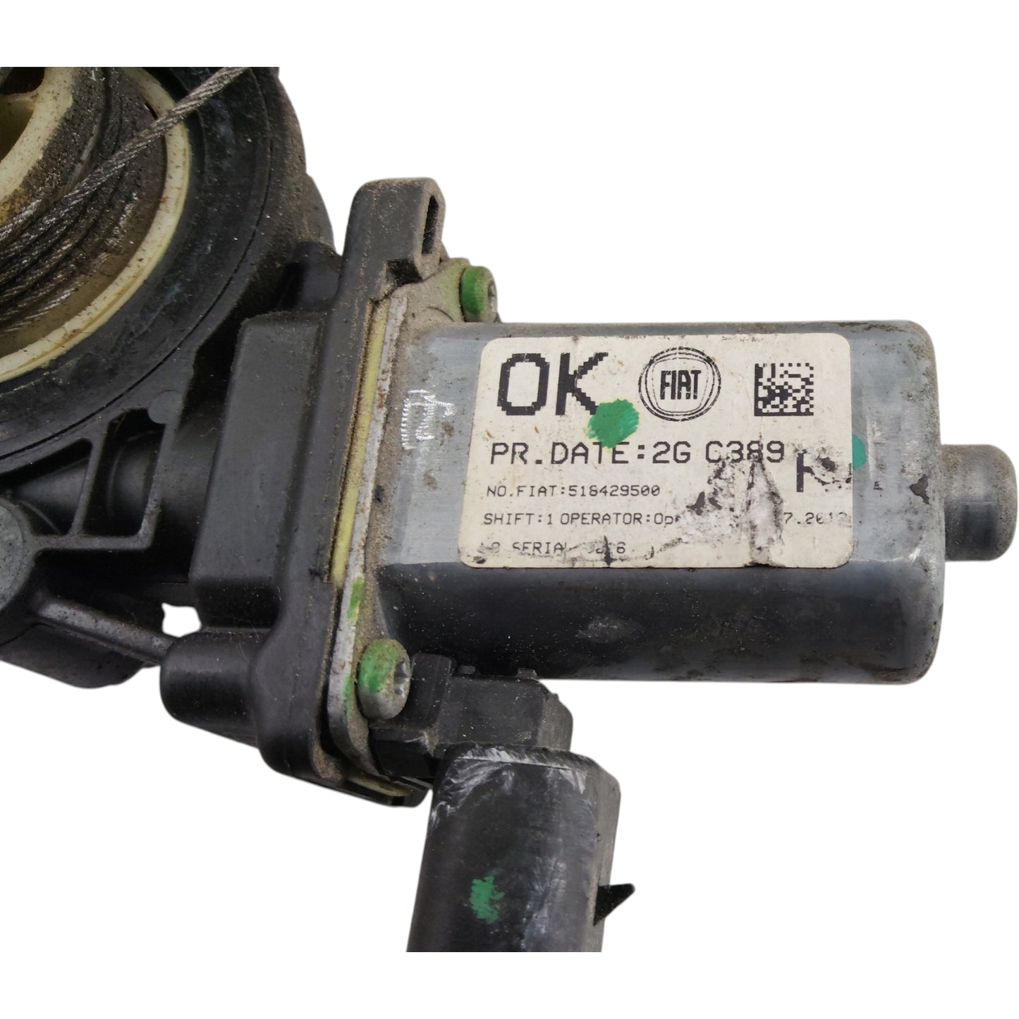 Alzacristallo Alzavetro Anteriore Destro FIAT PANDA 3 Serie 312