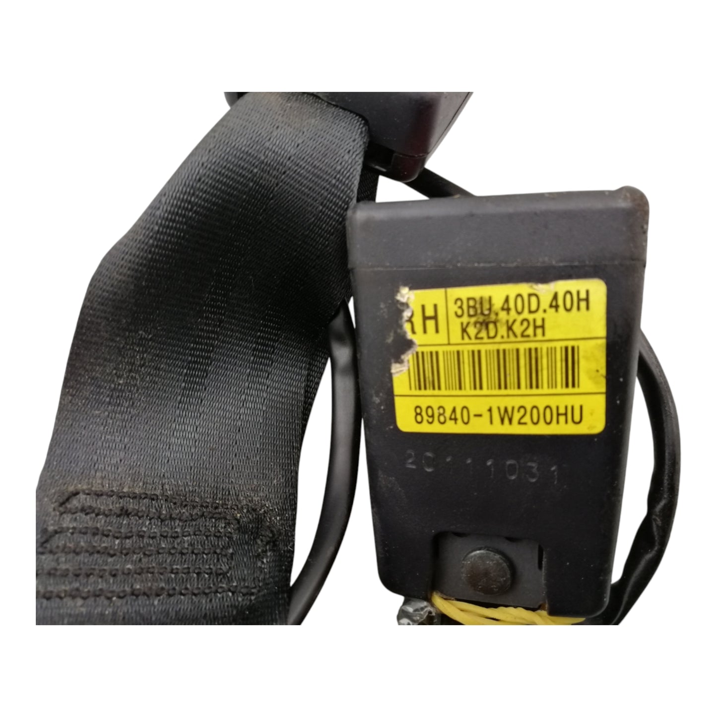 Attacco Cintura Sedile Posteriore Destro KIA RIO 3 Serie