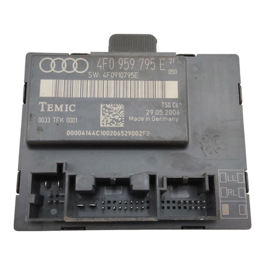 Centralina Chiusura Centralizzata Porta Posteriore Sinistro AUDI A6 4F5