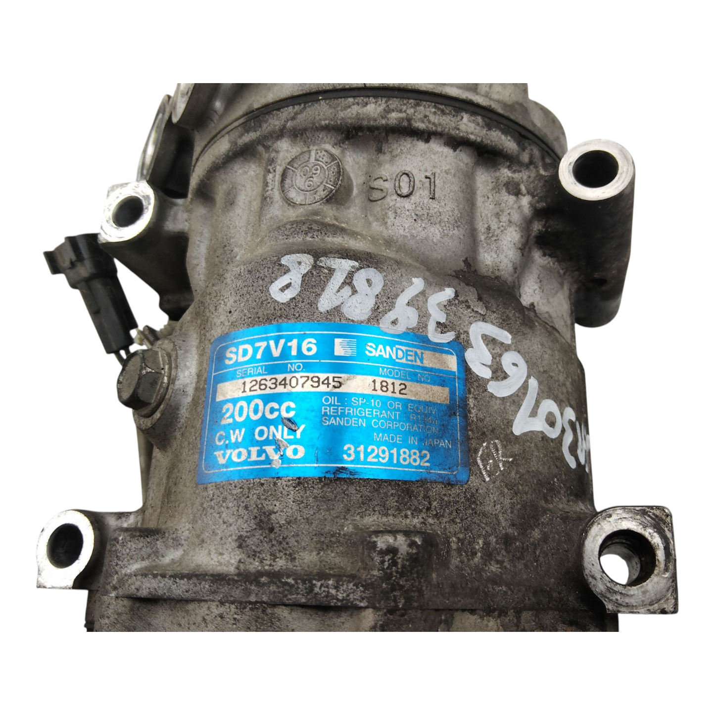 Compressore Aria Condizionata Ac VOLVO V50/S40 2 Serie 1.6 Diesel