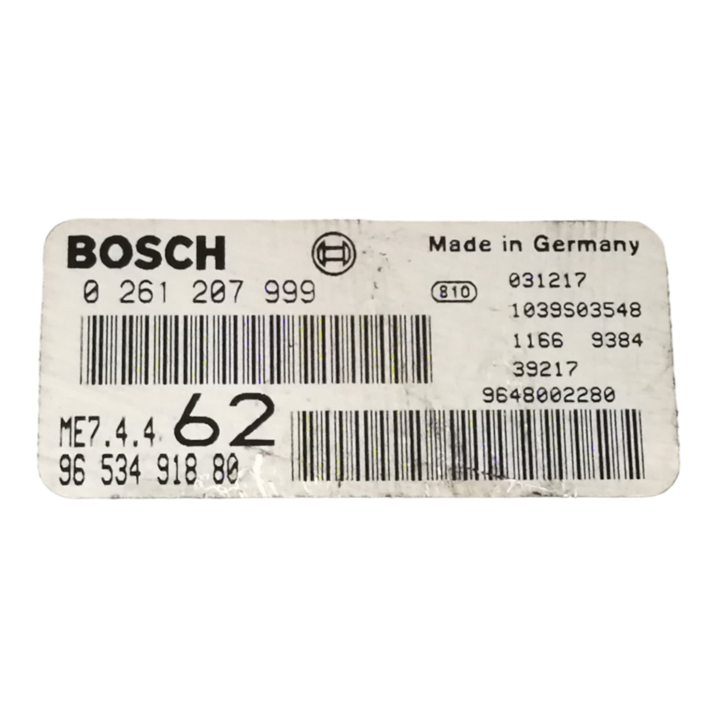 Centralina Iniezione CITROEN C2 1.6 BENZINA