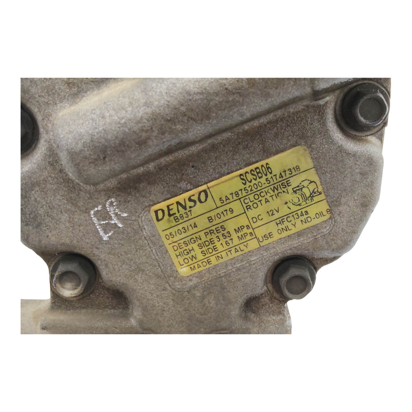 Compressore Aria Condizionata Ac FIAT PANDA 2 Serie/PUNTO 2 Serie Benzina