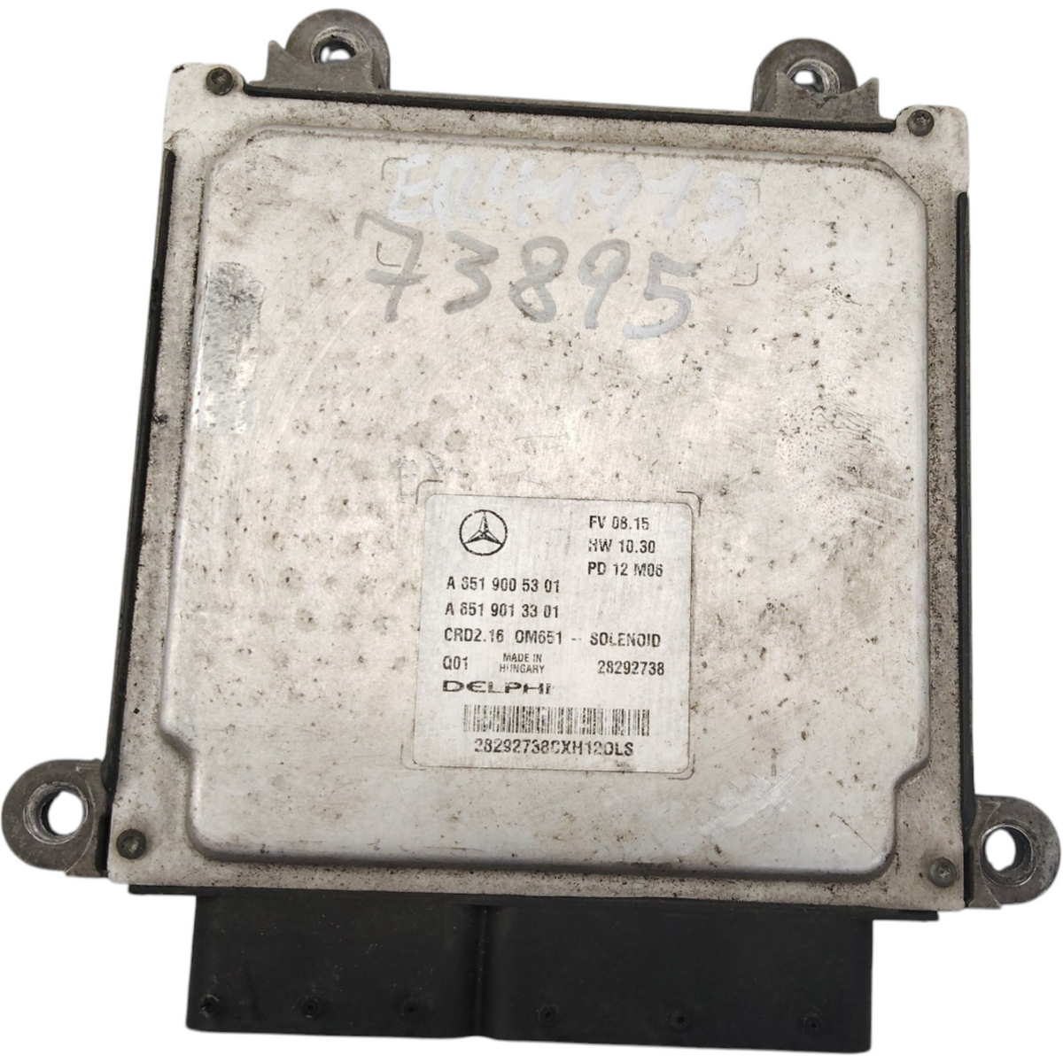 Centralina Iniezione MERCEDES CLASSE C W204 2.1 CDib Motore 651911