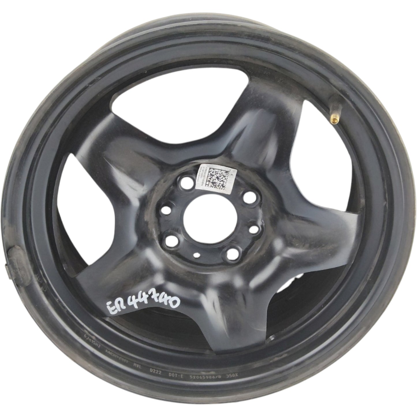 Cerchio in Ferro Raggio 15 FIAT PANDA 3 Serie 6JX15H2 4 Fori