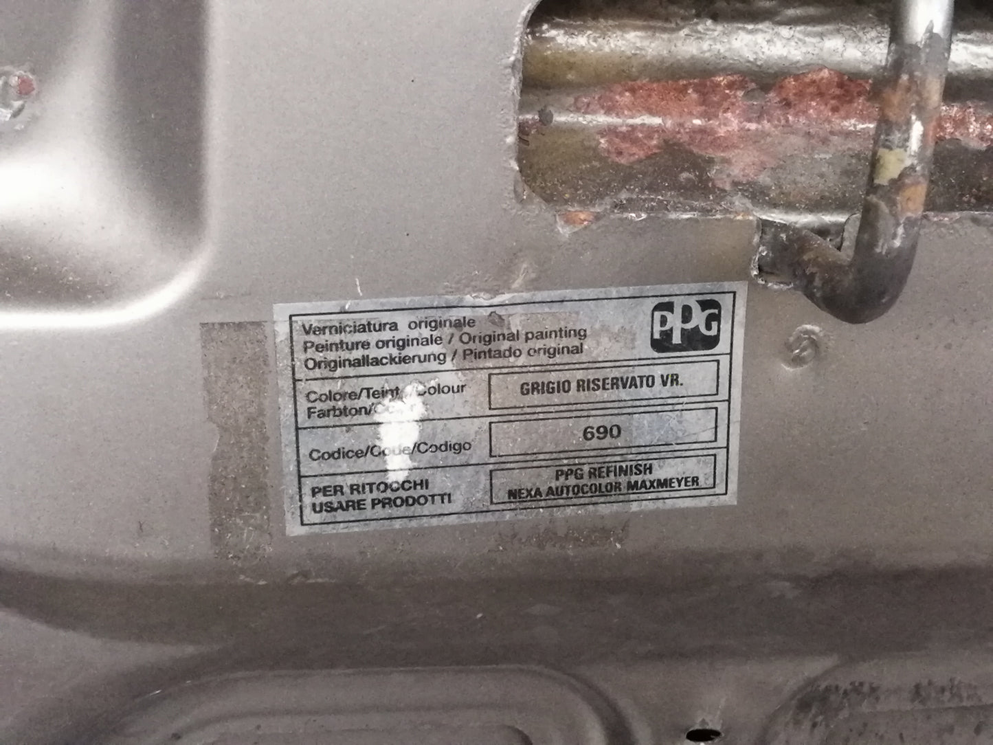 Cofano Anteriore FIAT IDEA Benzina Diesel