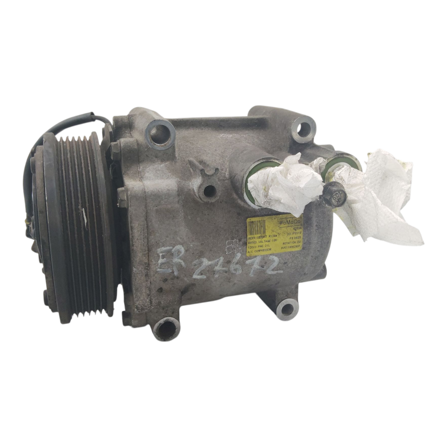 Compressore Aria Condizionata Ac FORD FIESTA 6 Serie 1.4 1.6 Diesel