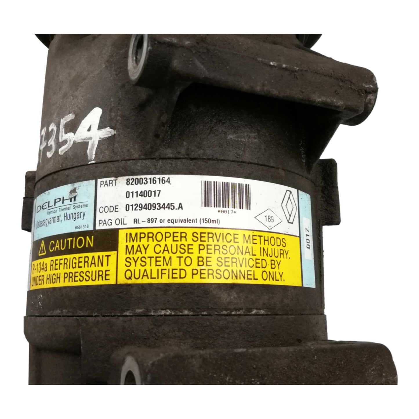 Compressore Aria Condizionata Ac RENAULT MÉGANE 2 Serie/SCENIC 2