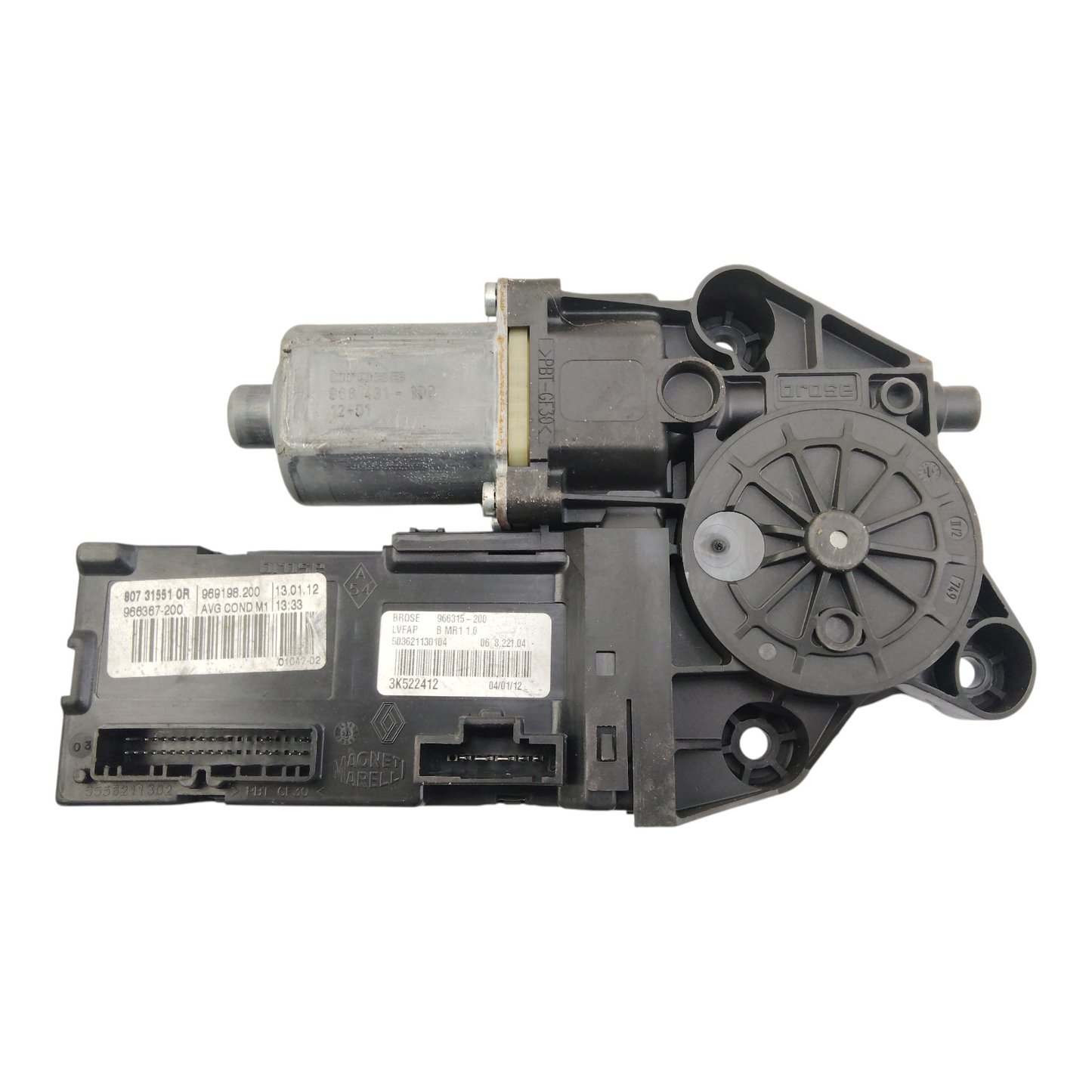 Motorino Alzacristallo Porta Anteriore Sinistro RENAULT MÉGANE 3 Serie
