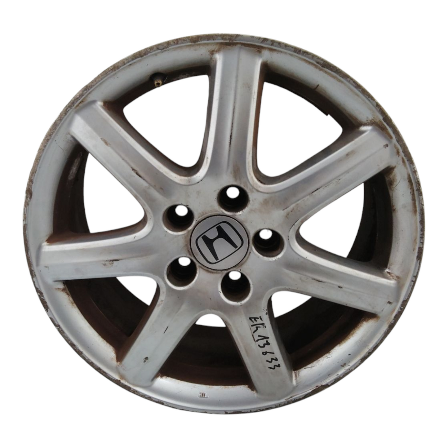 Cerchio in Lega Raggio 17 HONDA CIVIC 8 Serie 7JX17H2 ET55 5 FORI