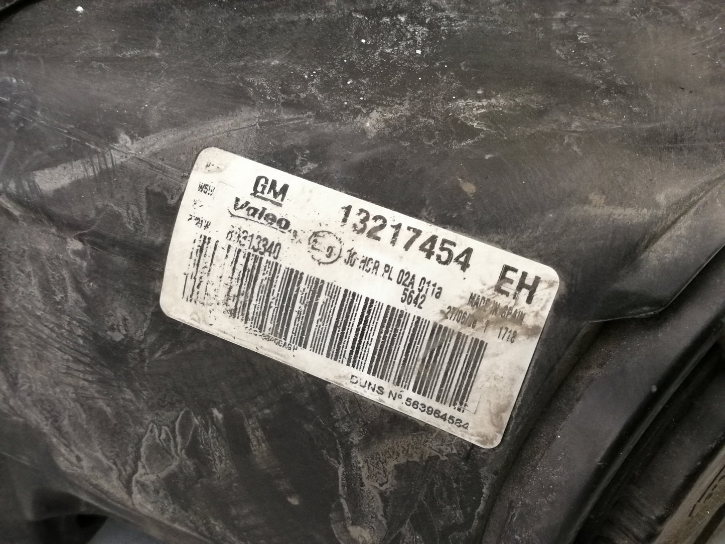 Faro Proiettore Anteriore Destro OPEL CORSA D