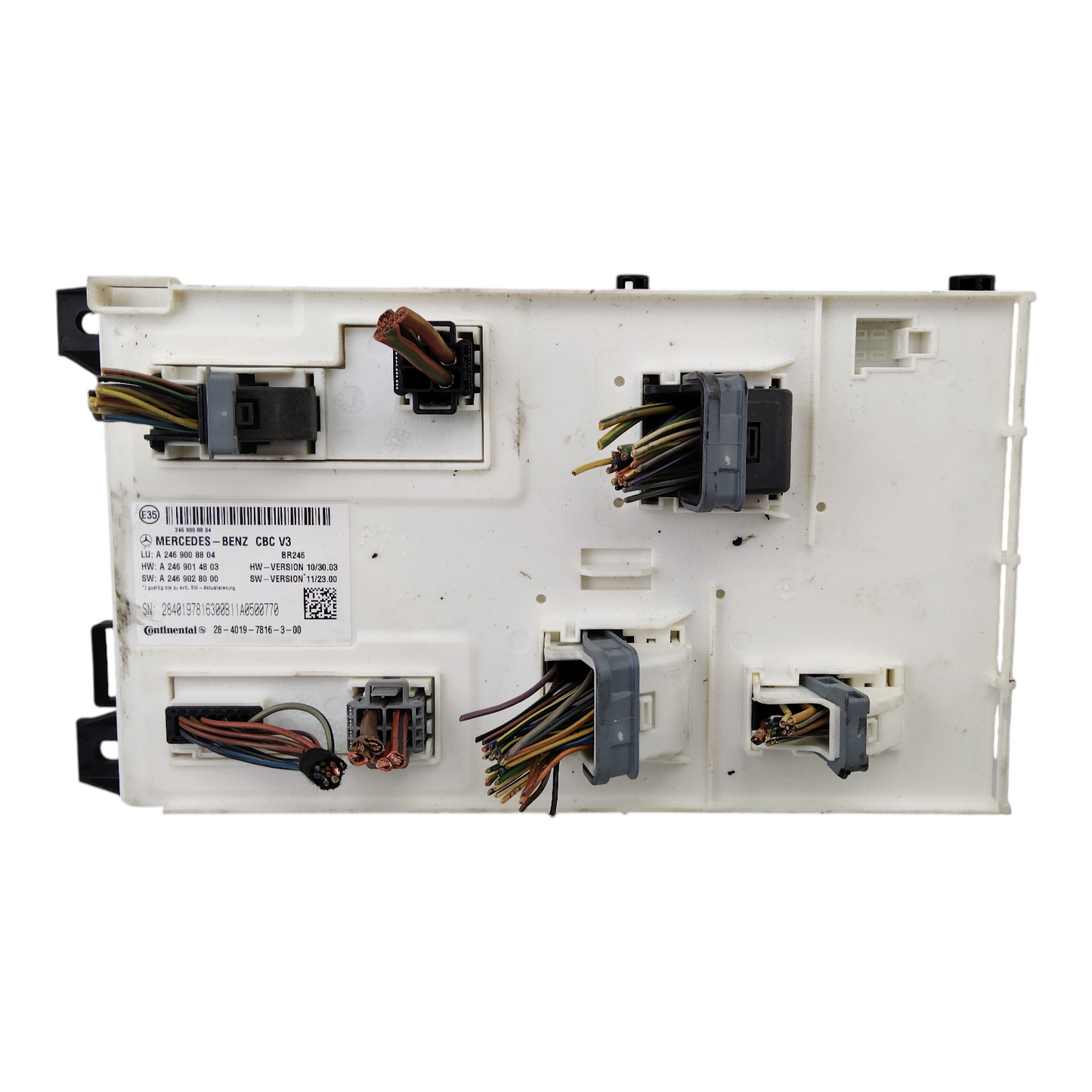 Centralina Body Computer MERCEDES CLASSE B W246 B200 1.8 CDi Motore 651901