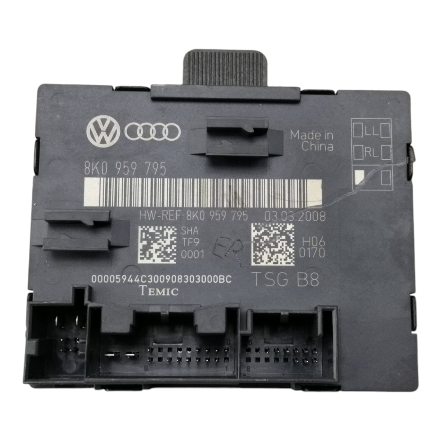 Centralina Alzacristallo Alzavetro Porta Posteriore Sinistro AUDI A4 8K2