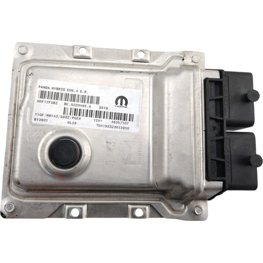 Centralina Iniezione FIAT PANDA 3 Serie 312 1.0 Hybrid Motore 46341162