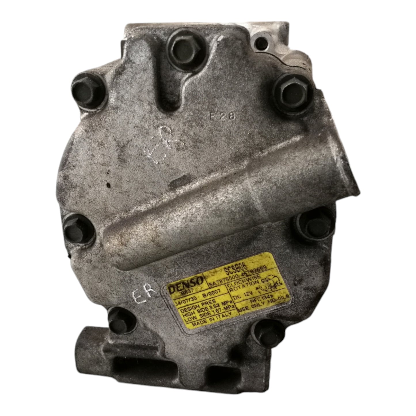 Compressore Aria Condizionata Ac FIAT PUNTO 2 Serie/GRANDE PUNTO Benzina