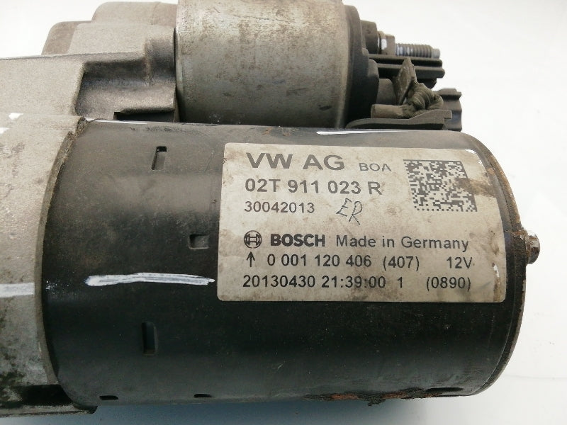 Motorino avviamento volkswagen polo ( 2001 in poi ) bosch 02t911023r