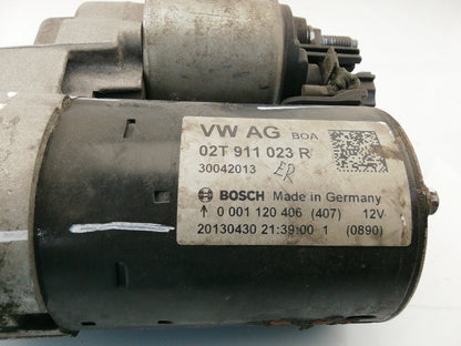 Motorino avviamento volkswagen polo ( 2001 in poi ) bosch 02t911023r