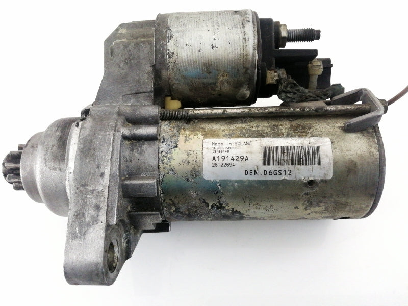 Motorino avviamento volkswagen polo ( 2001 > 2014 ) valeo d6gs12 - 1.1 kw