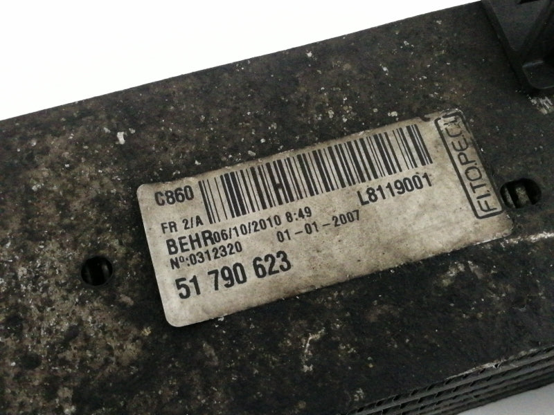 Intercooler citroen nemo ( 2007 in poi ) 51790623 radiatore turbo - motore