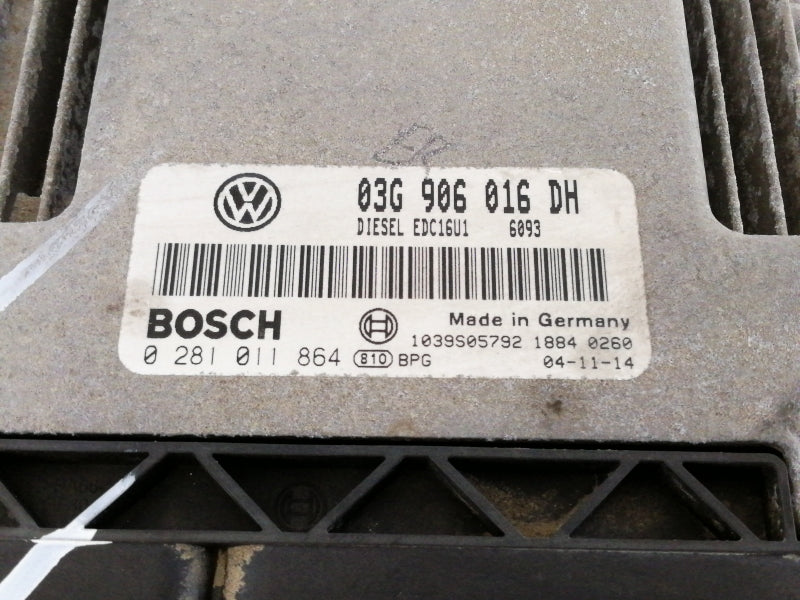 Kit accensione seat altea 5p1 - 1.9 tdi (2004 in poi) centralina avviamento