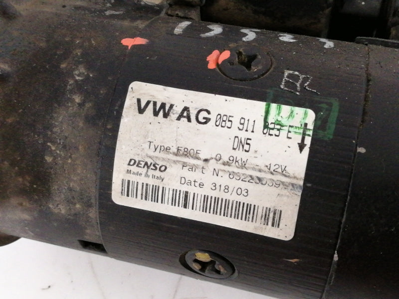 Motorino avviamento volkswagen lupo ( 1998 > 2005 ) denso 63223039 12v