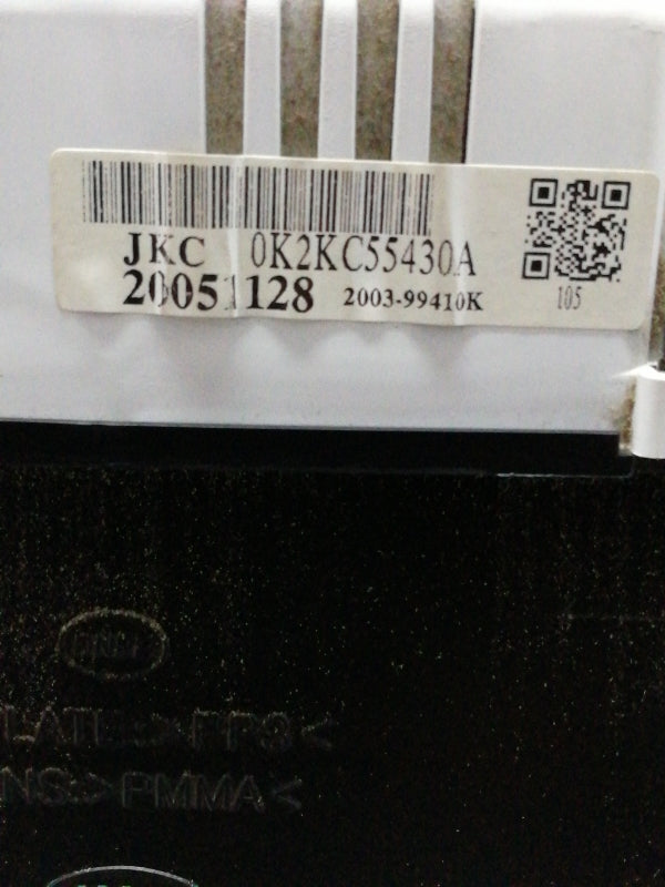 Quadro strumenti kia carens (2002 > 2006) contachilometri 0k2kc55430a