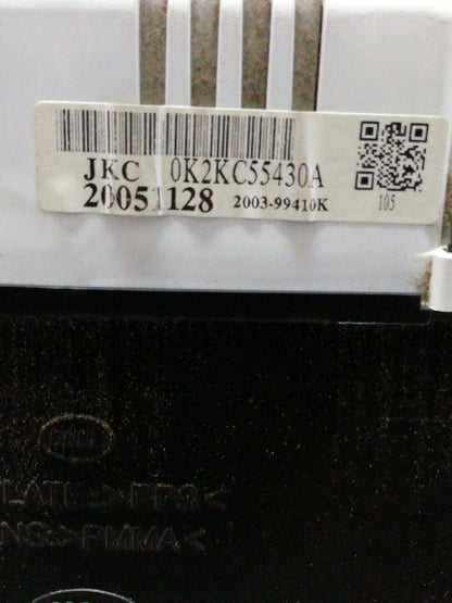 Quadro strumenti kia carens (2002 > 2006) contachilometri 0k2kc55430a