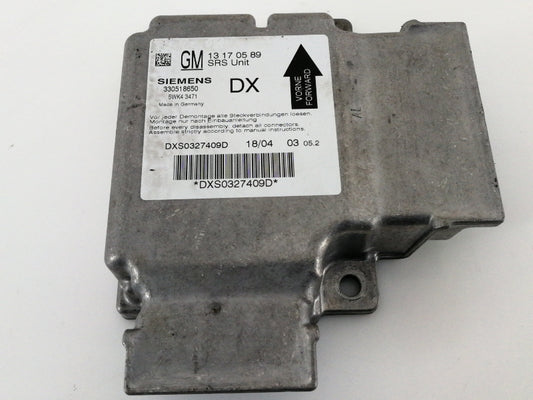Centralina airbag opel signum ( 2003 > 2008 ) 13170589 originale