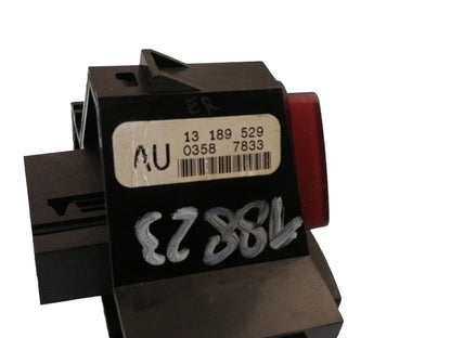 Interruttore luci emergenza opel corsa d (2006 -2014) 13189529 pulsante 4