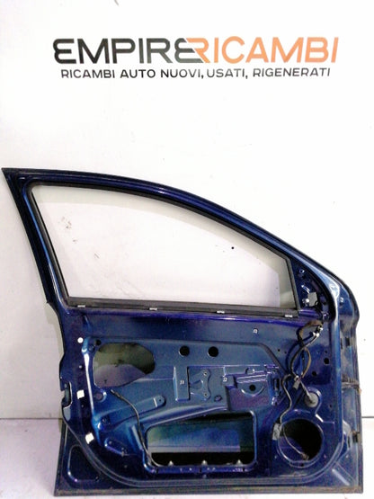 Porta anteriore sinistra opel astra h (2004 > 2010) sportello blu originale