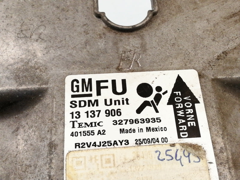 Centralina airbag opel astra h sw (2004 > 2009) 13137906 motore z17dth