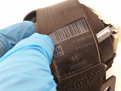 Cintura di sicurezza opel meriva b (2010 > 2013) anteriore destra originale