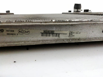 Radiatore acqua peugeot 207 - 1.6 ( 2006 in poi) 9650903880 motore dv6ted4