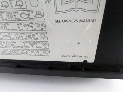 Cassetto portaoggetti ford fiesta 5 (2005 - 2008) 6s6t-14k016-a box