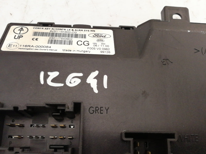Kit accensione ford fiesta 6 - 1.2 (2008 - 2012) centralina quadro