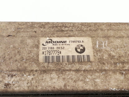 Intercooler bmw serie 3 e46 (1999 > 2005) 1787779 radiatore turbo motore