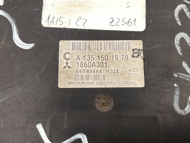 Centralina motore mitsubishi colt 1.3 (2004 > 2008) 1860a301 - a1351501979
