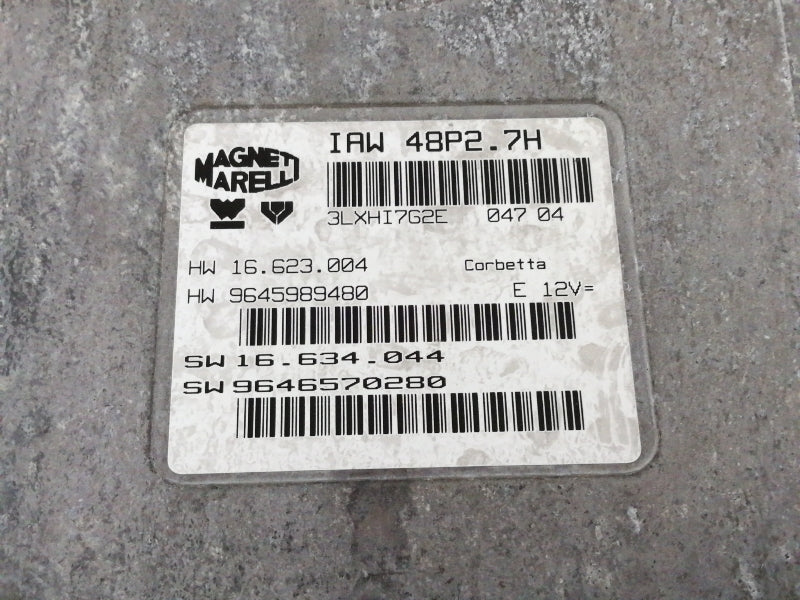 Centralina motore citroen c2 - 1.1 (2003 > 2010) 9645989480 originale