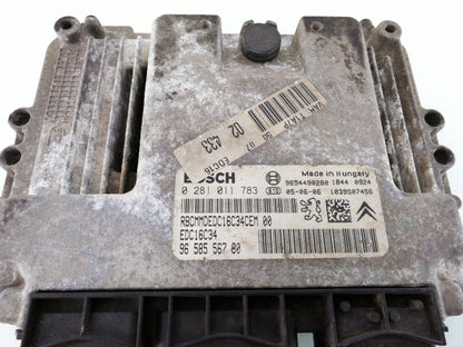 Centralina motore peugeot 206 - 1.4 hdi (2001 - 2009) 9658556780 bosch