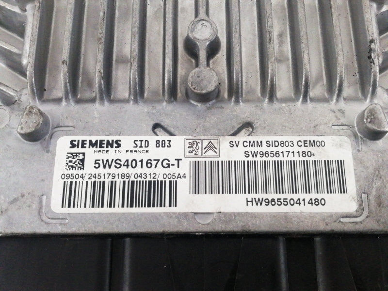 Kit accensione peugeot 407 - 2.0 hdi (2004 - 2011) centralina avviamento